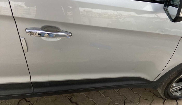 2016 Hyundai Creta SX PLUS AT 1.6 PETROL, Petrol, Automatic, 60,337 km, Driver-side door - Slightly dented