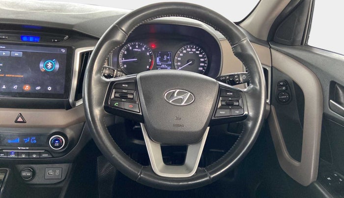 2016 Hyundai Creta SX PLUS AT 1.6 PETROL, Petrol, Automatic, 60,337 km, Steering Wheel Close Up