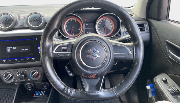 2021 Maruti Swift VXI, Petrol, Manual, 38,107 km, Steering Wheel Close Up