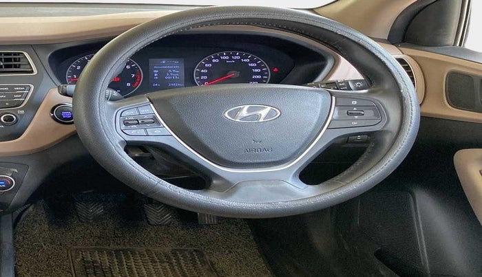 2019 Hyundai Elite i20 ASTA 1.2 (O), Petrol, Manual, 24,795 km, Steering Wheel Close Up