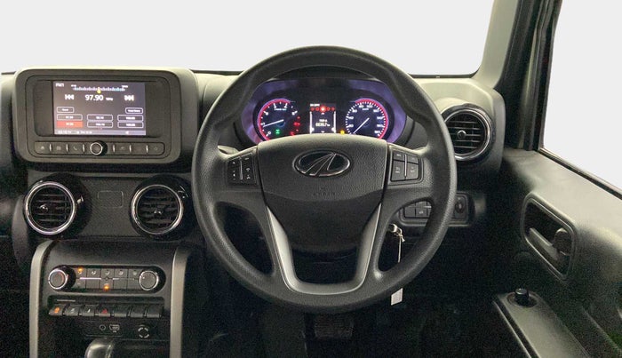 2022 Mahindra Thar LX  P 4WD AT CONVERTIBLE, Petrol, Automatic, 15,519 km, Steering Wheel Close Up