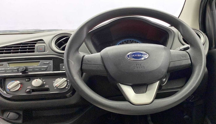 2018 Datsun Redi Go S 1.0 AMT, Petrol, Automatic, 21,296 km, Steering Wheel Close Up