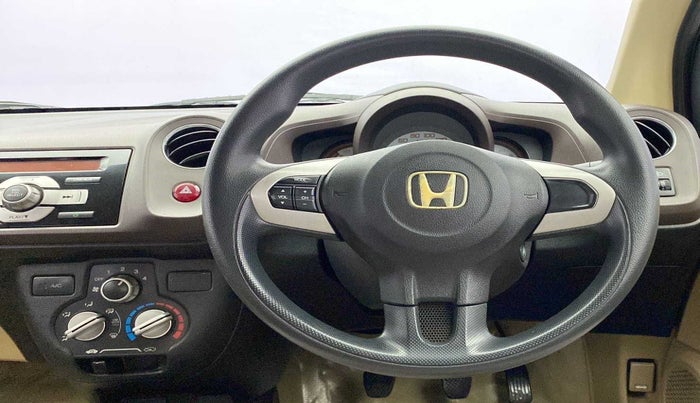 2012 Honda Brio S MT, Petrol, Manual, 78,342 km, Steering Wheel Close Up