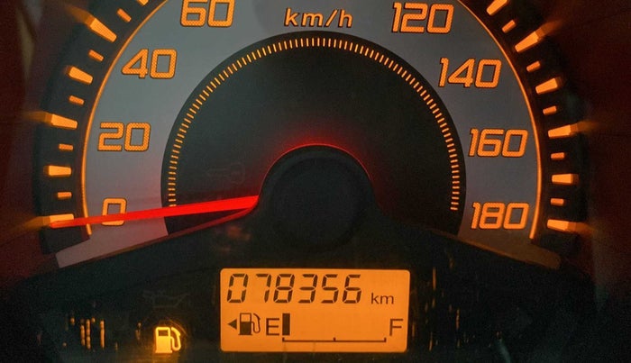 2012 Honda Brio S MT, Petrol, Manual, 78,342 km, Odometer Image