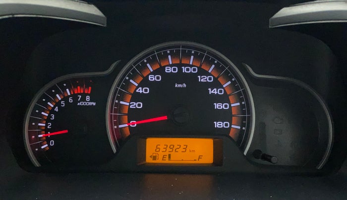 2016 Maruti Alto K10 VXI, Petrol, Manual, 63,923 km, Odometer Image
