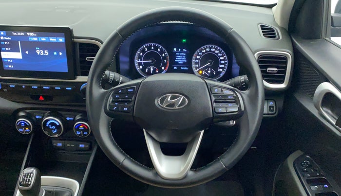 2021 Hyundai VENUE SX 1.0 TURBO IMT, Petrol, Manual, 26,242 km, Steering Wheel Close Up