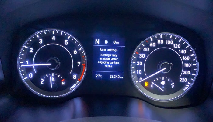 2021 Hyundai VENUE SX 1.0 TURBO IMT, Petrol, Manual, 26,242 km, Odometer Image