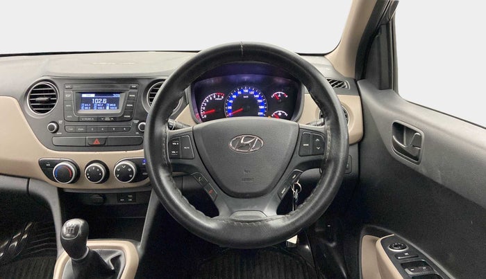 2017 Hyundai Xcent E+, Petrol, Manual, 51,120 km, Steering Wheel Close Up