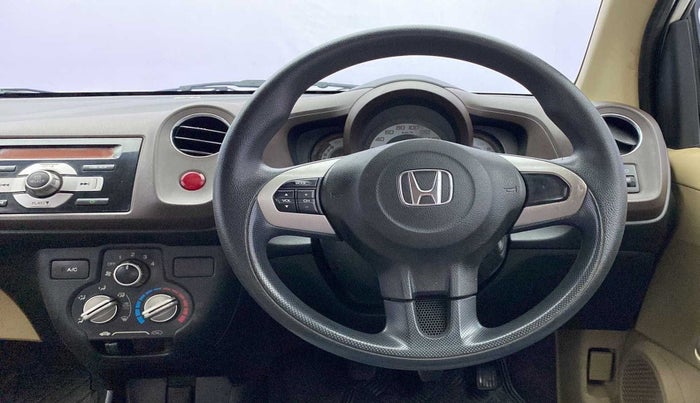 2012 Honda Brio S MT, Petrol, Manual, 66,604 km, Steering Wheel Close Up