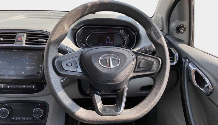 2021 Tata TIGOR XZ PLUS PETROL, Petrol, Manual, 26,845 km, Steering Wheel Close Up