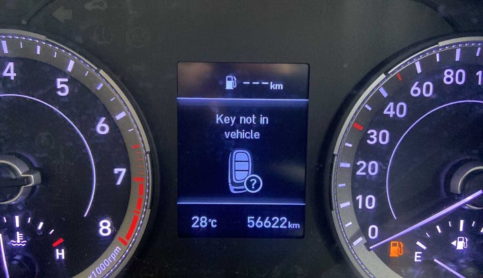 2019 Hyundai VENUE SX 1.0 (O) TURBO, Petrol, Manual, 56,624 km, Odometer Image