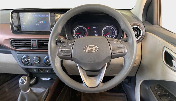 2023 Hyundai AURA SX 1.2 CNG, CNG, Manual, 16,272 km, Steering Wheel Close Up