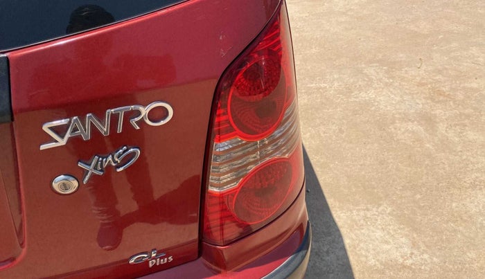 2012 Hyundai Santro Xing GL PLUS, Petrol, Manual, 57,275 km, Dicky (Boot door) - Minor scratches