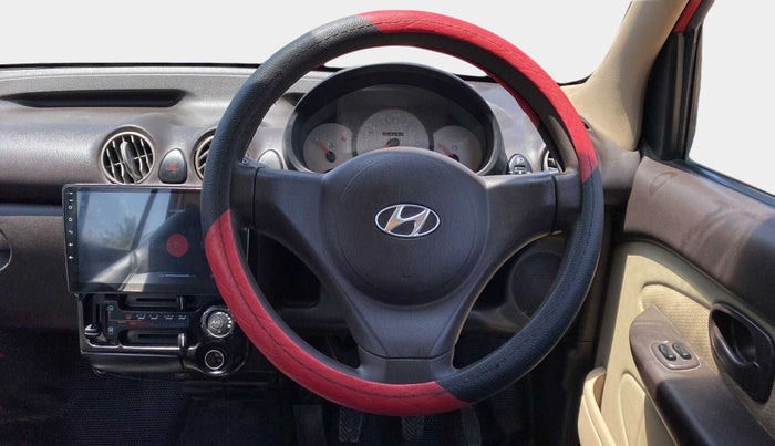 2012 Hyundai Santro Xing GL PLUS, Petrol, Manual, 57,275 km, Steering Wheel Close Up