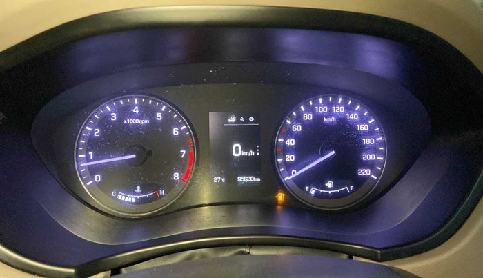 2015 Hyundai Elite i20 ASTA 1.2, Petrol, Manual, 95,613 km, Odometer Image