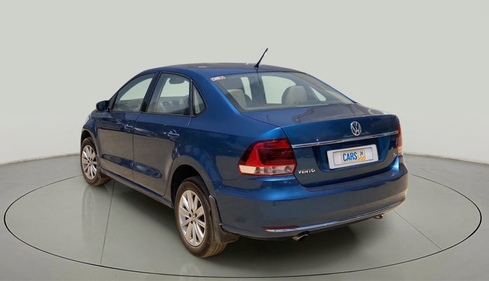 2017 Volkswagen Vento HIGHLINE PETROL AT, Petrol, Automatic, 38,945 km, Left Back Diagonal