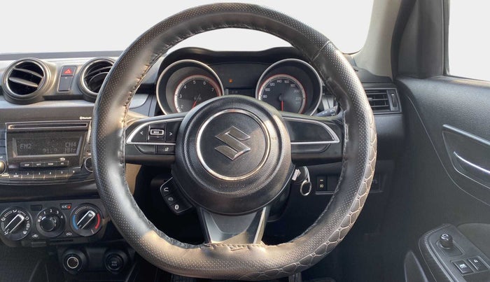 2018 Maruti Swift VXI, Petrol, Manual, 17,681 km, Steering Wheel Close Up