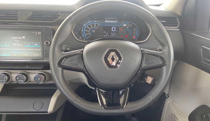 2021 Renault TRIBER RXT AMT, Petrol, Automatic, 18,403 km, Steering Wheel Close Up