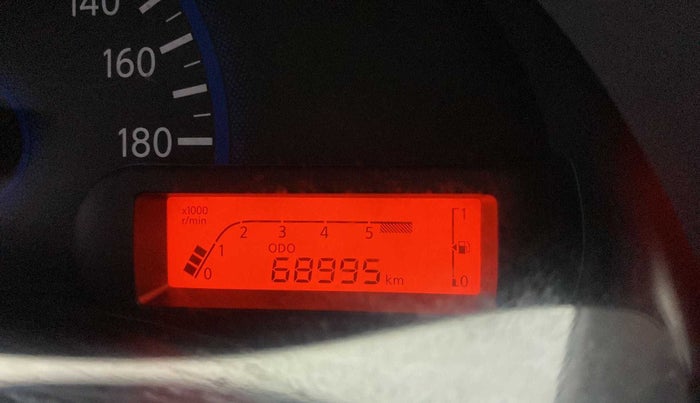 2014 Datsun Go T, Petrol, Manual, 68,978 km, Odometer Image