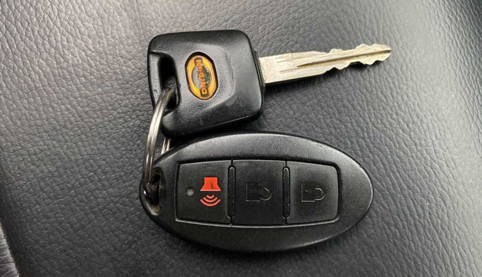 2014 Datsun Go T, Petrol, Manual, 68,978 km, Key Close Up