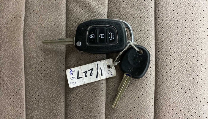2017 Hyundai Elite i20 ASTA 1.2, Petrol, Manual, 29,971 km, Key Close Up