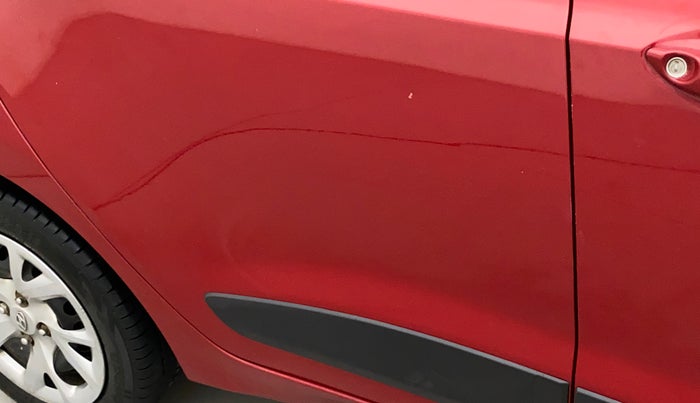 2017 Hyundai Grand i10 SPORTZ (O) 1.2 KAPPA VTVT, Petrol, Manual, 73,817 km, Right rear door - Slightly dented