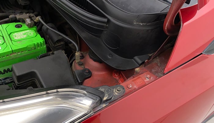 2017 Hyundai Grand i10 SPORTZ (O) 1.2 KAPPA VTVT, Petrol, Manual, 73,817 km, Bonnet (hood) - Cowl vent panel has minor damage
