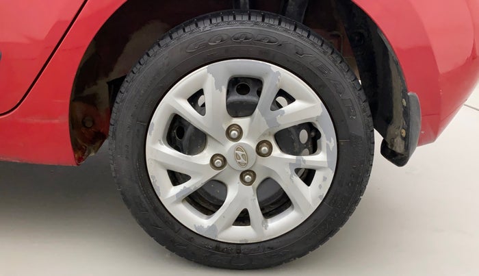 2017 Hyundai Grand i10 SPORTZ (O) 1.2 KAPPA VTVT, Petrol, Manual, 73,817 km, Left Rear Wheel