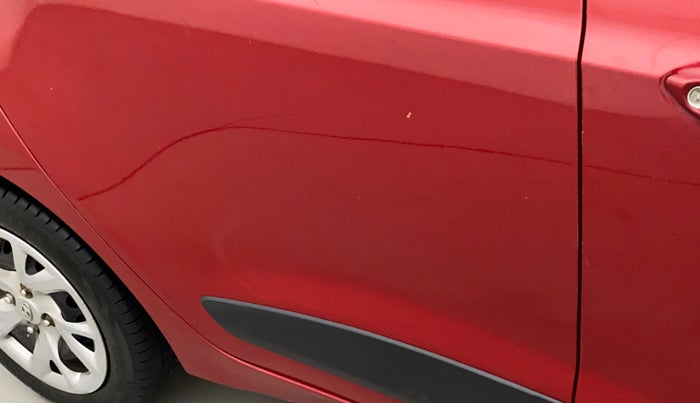 2017 Hyundai Grand i10 SPORTZ (O) 1.2 KAPPA VTVT, Petrol, Manual, 73,817 km, Right rear door - Minor scratches