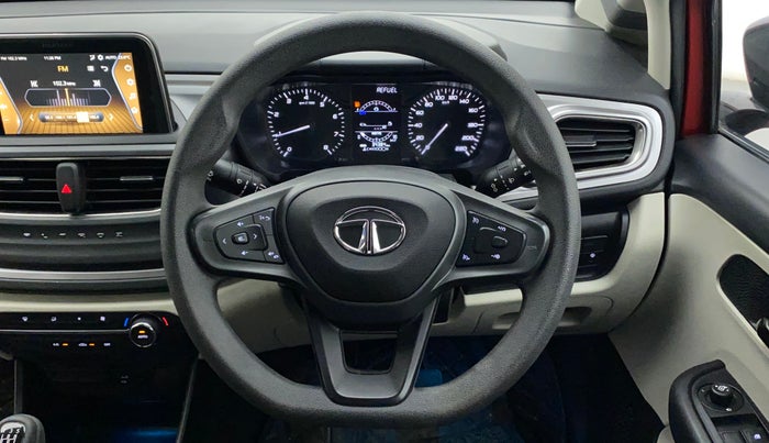 2021 Tata ALTROZ XT PETROL, Petrol, Manual, 34,384 km, Steering Wheel Close Up