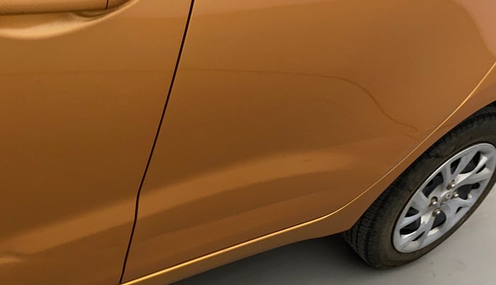 2017 Hyundai Grand i10 SPORTZ 1.2 KAPPA VTVT, Petrol, Manual, 79,364 km, Rear left door - Slightly dented