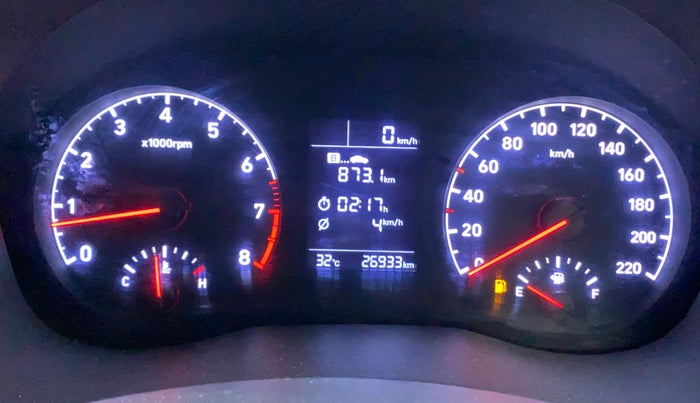 2018 Hyundai Verna 1.6 VTVT SX, Petrol, Manual, 26,933 km, Odometer Image