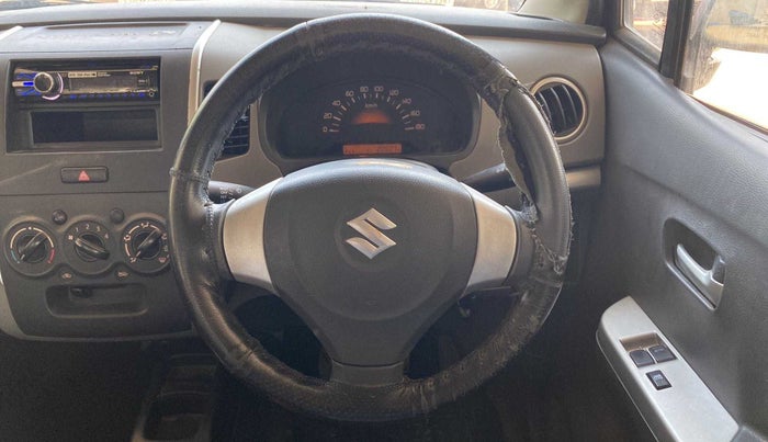 2010 Maruti Wagon R 1.0 LXI, Petrol, Manual, 20,480 km, Steering Wheel Close Up