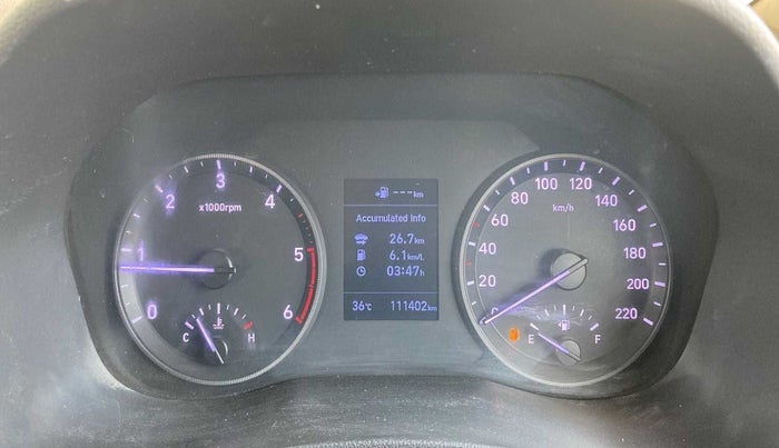2017 Hyundai Verna 1.6 SX (O) CRDI MT, Diesel, Manual, 1,11,376 km, Odometer Image