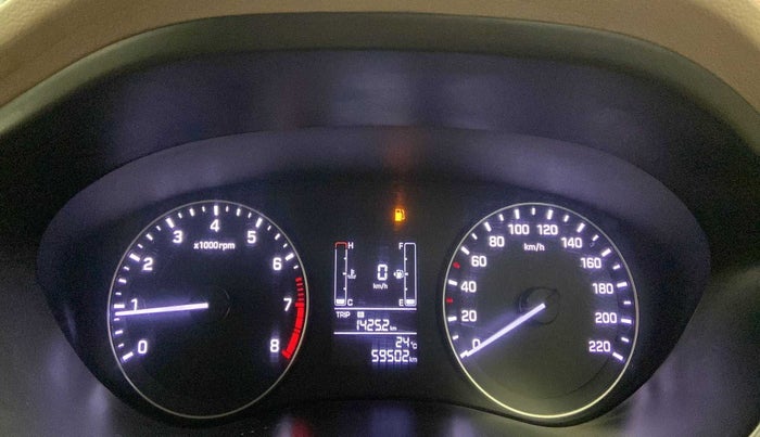 2017 Hyundai Elite i20 SPORTZ 1.2, Petrol, Manual, 59,468 km, Odometer Image