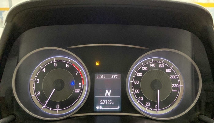 2018 Maruti Dzire ZXI AMT, Petrol, Automatic, 50,746 km, Odometer Image