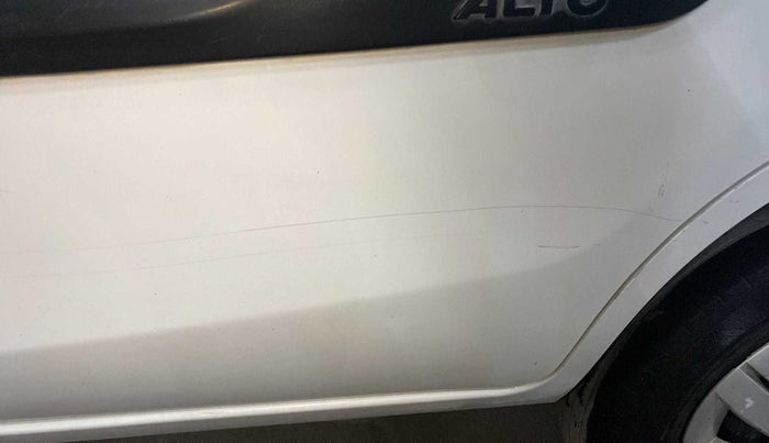2021 Maruti Alto VXI, Petrol, Manual, 47,372 km, Rear left door - Minor scratches