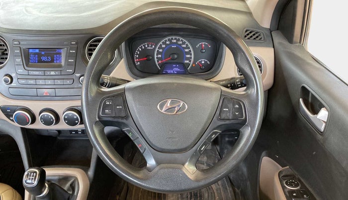 2016 Hyundai Grand i10 SPORTZ 1.2 KAPPA VTVT, Petrol, Manual, 72,324 km, Steering Wheel Close Up