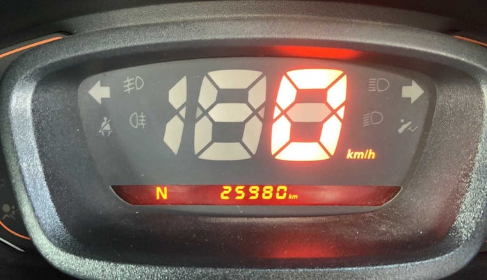 2018 Renault Kwid RXT 1.0 AMT (O), Petrol, Automatic, 25,976 km, Odometer Image