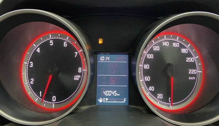 2018 Maruti Swift VXI, Petrol, Manual, 40,031 km, Odometer Image
