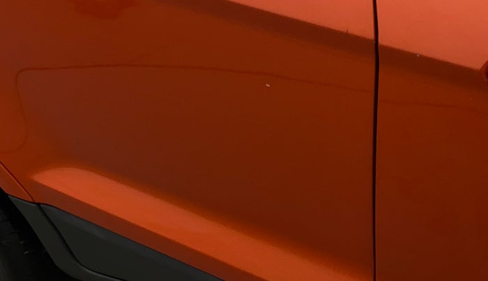 2016 Ford Ecosport TITANIUM+ 1.5L DIESEL, Diesel, Manual, 84,678 km, Right rear door - Minor scratches