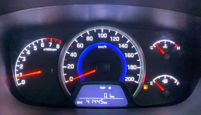 2020 Hyundai Grand i10 SPORTZ 1.2 KAPPA VTVT, Petrol, Manual, 41,445 km, Odometer Image