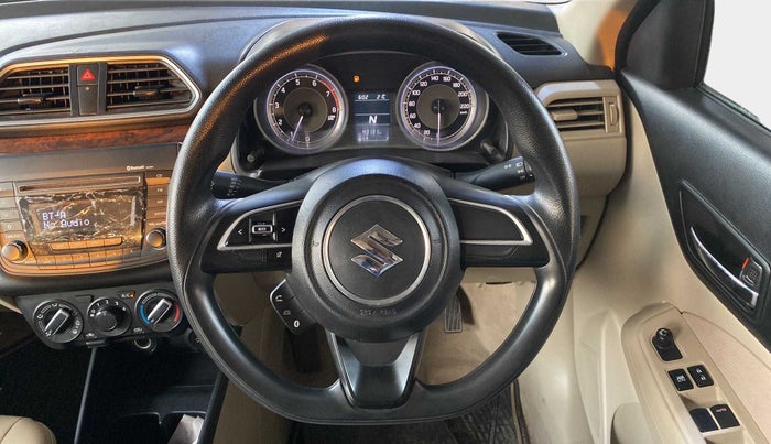 2018 Maruti Dzire VXI AMT, Petrol, Automatic, 43,091 km, Steering Wheel Close Up