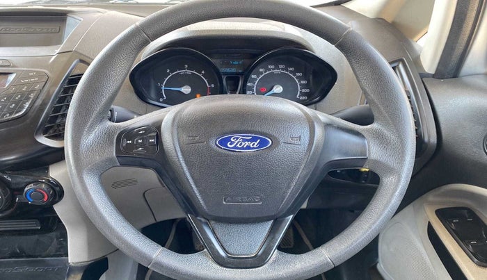 2017 Ford Ecosport AMBIENTE 1.5L DIESEL, Diesel, Manual, 59,634 km, Steering Wheel Close Up