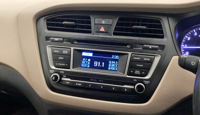 2015 Hyundai Elite i20 SPORTZ 1.2, Petrol, Manual, 65,748 km, Infotainment system - Music system not functional