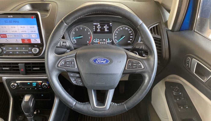 2020 Ford Ecosport TITANIUM + 1.5L PETROL AT, Petrol, Automatic, 10,885 km, Steering Wheel Close Up