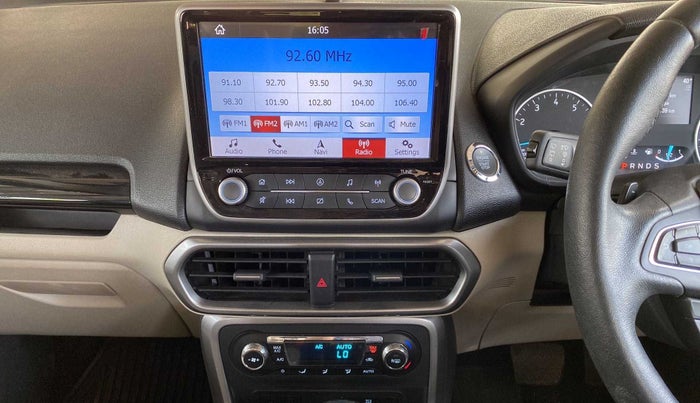 2020 Ford Ecosport TITANIUM + 1.5L PETROL AT, Petrol, Automatic, 10,885 km, Air Conditioner