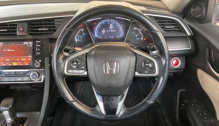 2019 Honda Civic 1.8L I-VTEC ZX CVT, Petrol, Automatic, 87,136 km, Steering Wheel Close Up