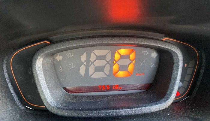 2016 Renault Kwid RXT 0.8 (O), Petrol, Manual, 75,513 km, Odometer Image