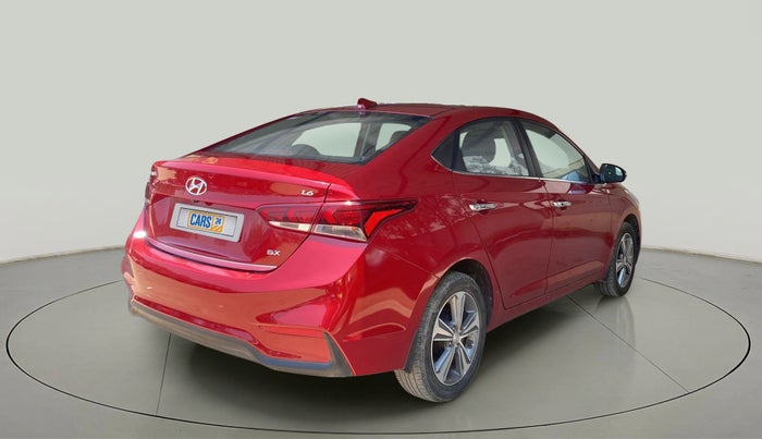 2019 Hyundai Verna 1.6 VTVT SX, Petrol, Manual, 44,115 km, Right Back Diagonal